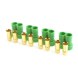 Konektor zlacený CC 6.5mm samec (4)