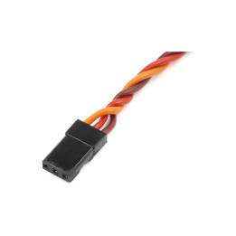 Kabel serva kroucený JR samec 22AWG 30cm
