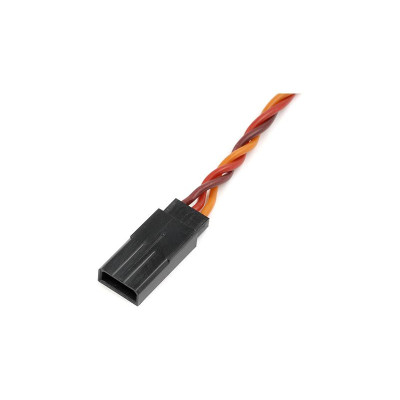 Kabel serva kroucený JR samice 22AWG 30cm