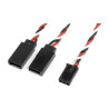 Kroucený silikonový Y-kabel serva Futaba HD délky 15 cm.