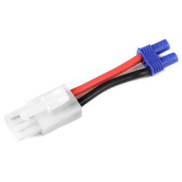 Konverzní kabel Tamiya samec - EC2 samec 14AWG