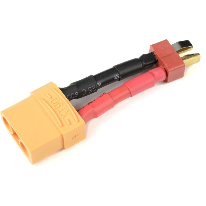 Konverzní kabel Deans samec - XT-90 samec 12AWG