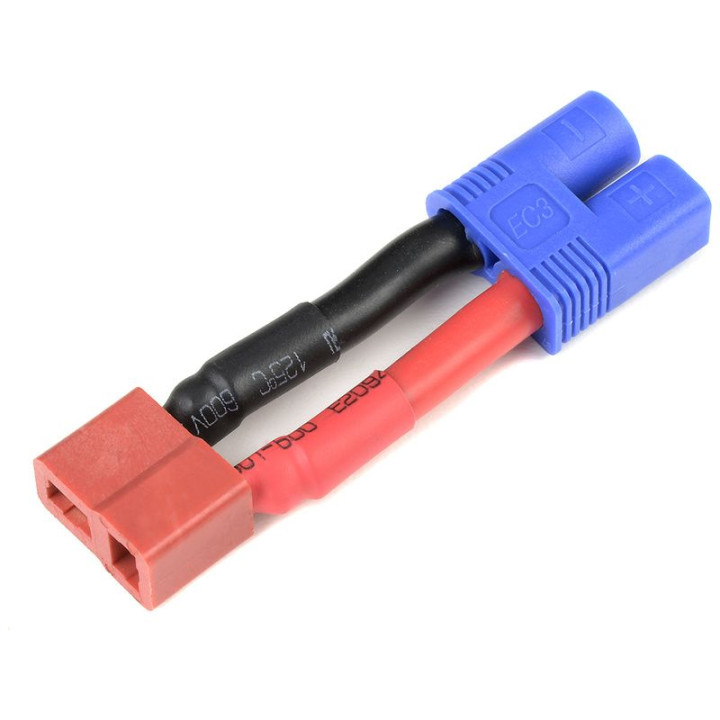 Konverzní kabel Deans samice - EC3 samice 12AWG