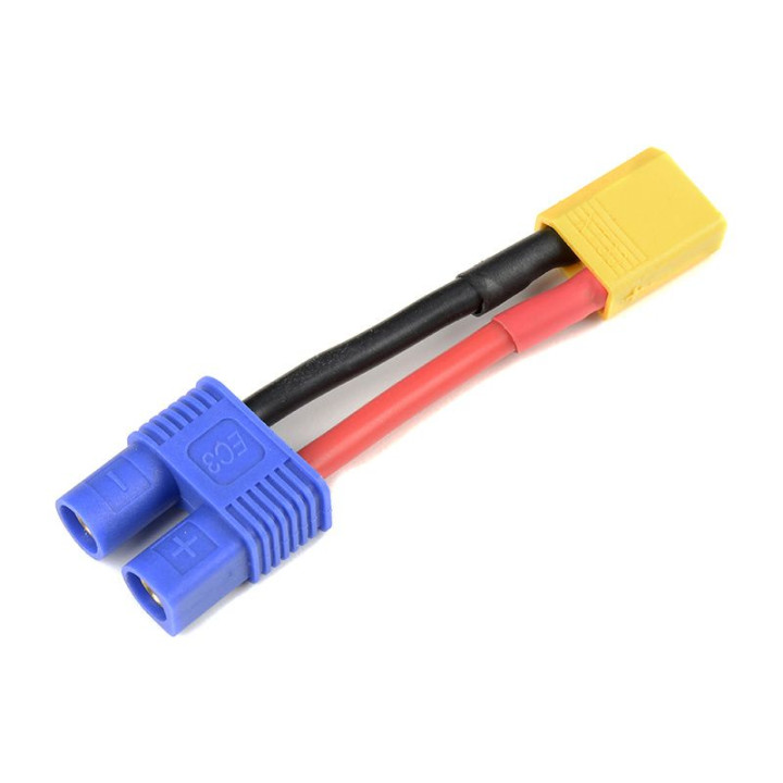 Konverzní kabel EC3 samec - XT-30 samice 14AWG