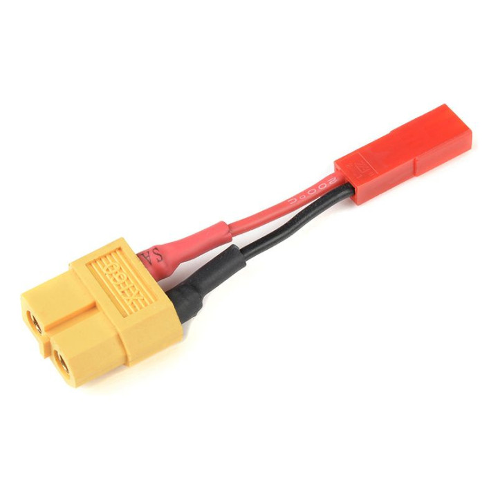 Konverzní kabel XT-60 samec - JST samice 20AWG