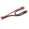 Sériový Y-kabel s konektory Deans a kabely 12AWG, délka 12cm. Dva přístrojové (pro baterie) a jeden bateriový konektor (do regulátoru). Do série se mohou zapojovat pouze akumulátory stejného typu, stejného napětí a stejné kapacity!