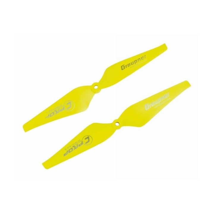 Graupner COPTER Prop 9x4 pevná vrtule (2ks.) - žluté
