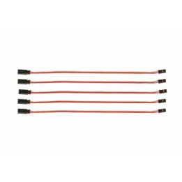 Prodlužovací kabel 150mm JR 0,3qmm silný, zlacené kontakty (5ks.)