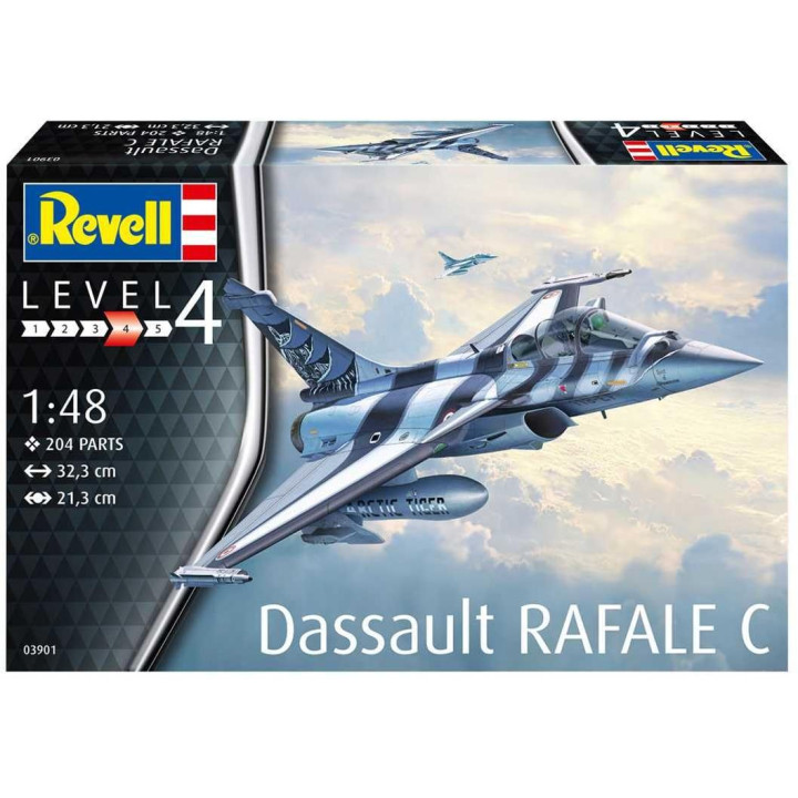 Plastic ModelKit letadlo 03901 - Dassault Rafale C (1:48)