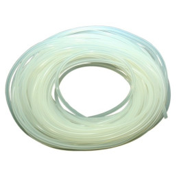 SILIKONOVÁ palivová hadička barvy NATURAL/BÍLA