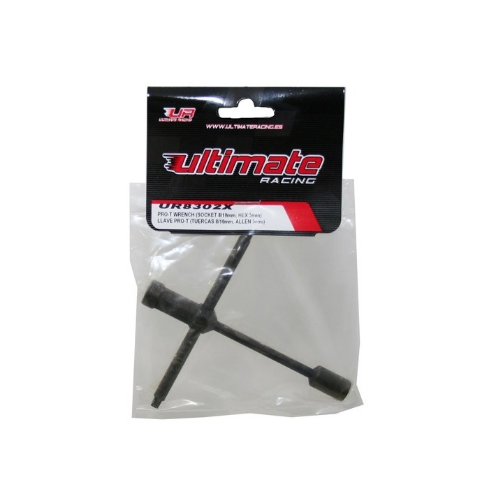 UR - Klíč 4 v 1 ( nástrčkový 8/10mm, Imbus 4/5mm)