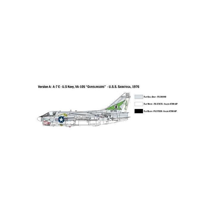 Model Kit letadlo 1411 - A-7E Corsair II (1:72)