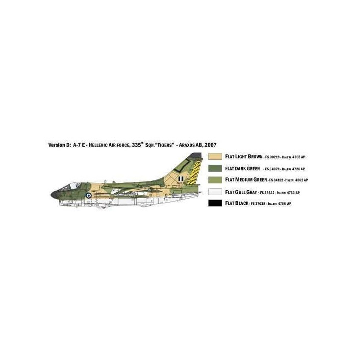 Model Kit letadlo 1411 - A-7E Corsair II (1:72)