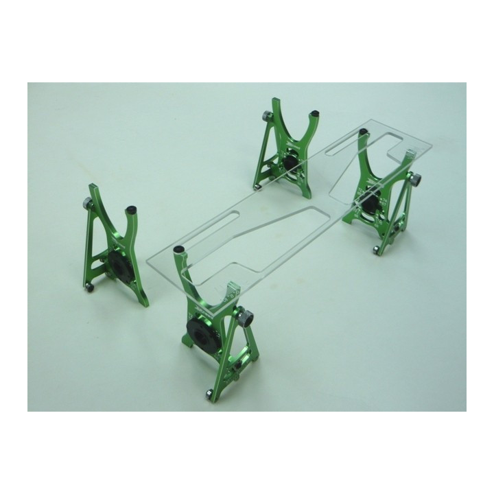 XCEED - SET-UP sada ALU pro 1/8 On Road podvozky
