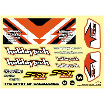 Nálepky SPIRIT EVO