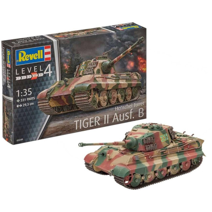 Plastic ModelKit tank 03249 - Tiger II Ausf. B (Henschel Turret) (1:35)