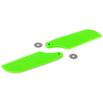 Blade 450/X: Listy ocasního rotoru zelené