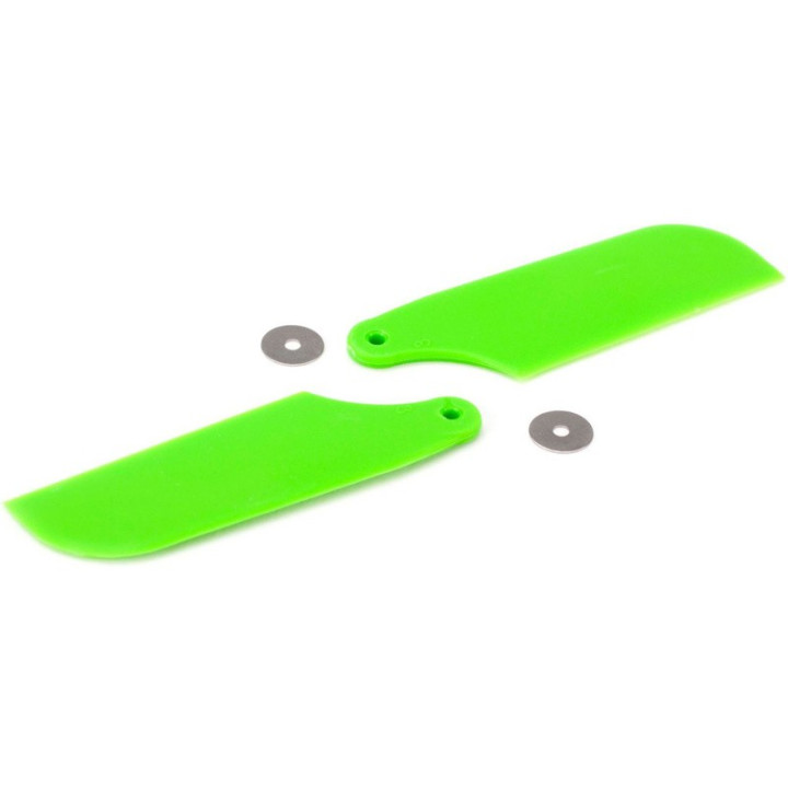 Blade 450/X: Listy ocasního rotoru zelené