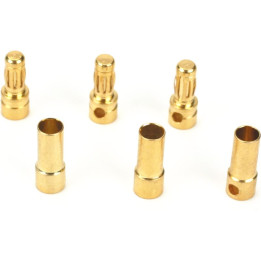 Zlacené konektory 3.5mm (3páry)