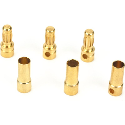 Zlacené konektory 3.5mm (3páry)