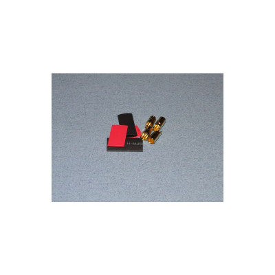 Konektor zlacený 6.0mm (2 páry)