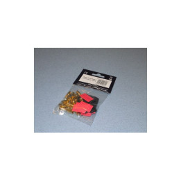 Konektor zlacený 6.0mm (10 párů)