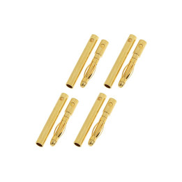 Konektor zlacený 2.0mm (4 páry)