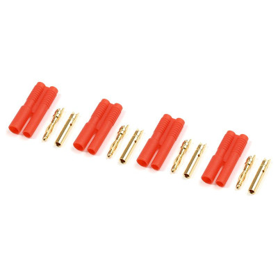 Konektor zlacený 2.0mm plastové pouzdro (4)