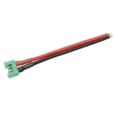 Konektor zlacený MPX samice s kabelem 14AWG 12cm