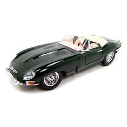 Bburago Jaguar E-type Cabriolet 1:18 zelená