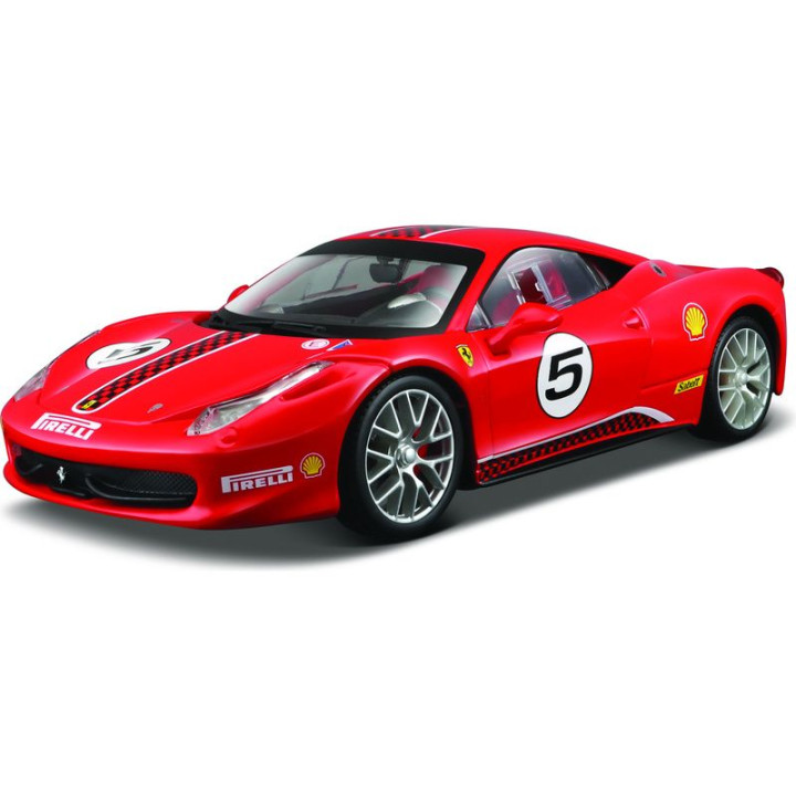 Bburago Ferrari 458 Challenge 1:24 červená