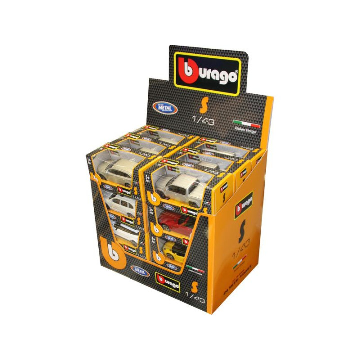 Bburago sada modelů aut Classic 1:43 24ks