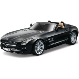Bburago Mercedes-Benz SLS AMG Roadster 1:32 černá