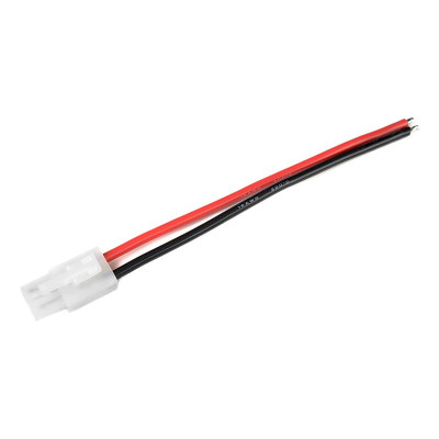 Konektor zlacený Mini Tamiya samec s kabelem 16AWG 12cm