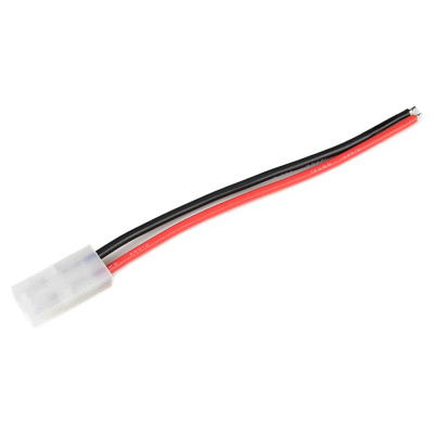 Konektor zlacený Mini Tamiya samice s kabelem 16AWG 12cm