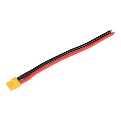Konektor zlacený XT-30 samec s kabelem 14AWG