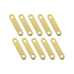 Zlacené spojky baterií 22.0mm (10)