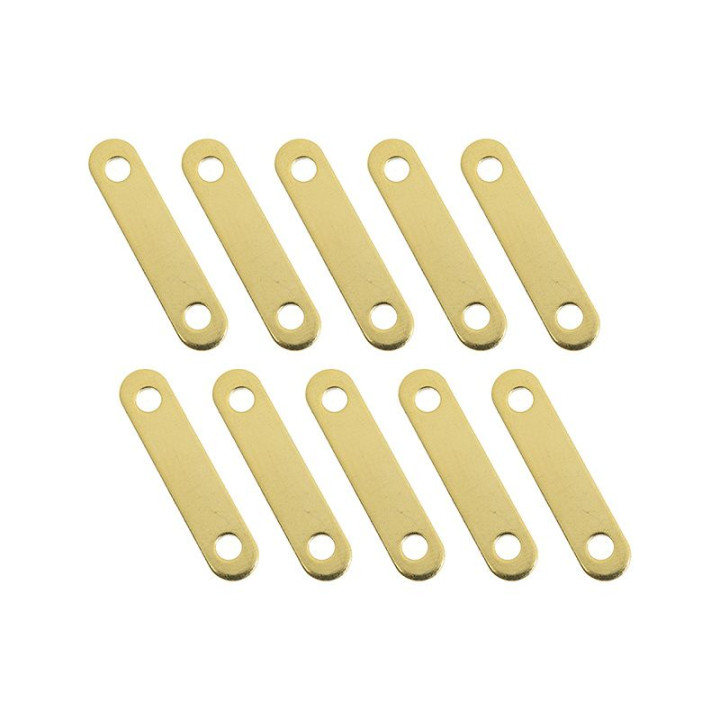 Zlacené spojky baterií 22.0mm (10)