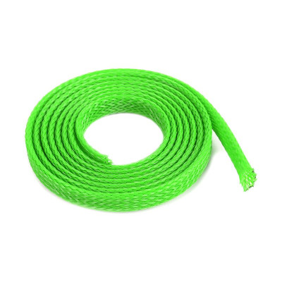 Ochranný kabelový oplet 6mm zelený (1m)