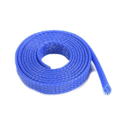 Ochranný kabelový oplet 10mm modrý (1m)