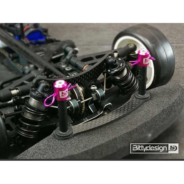 Označovací sada pro 1/10 karoserie - červený