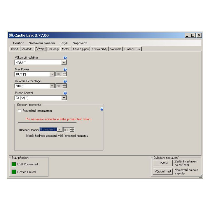Castle motor 1406 7700ot/V senzored, reg. Sidewinder 4