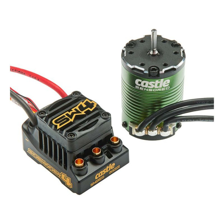 Castle motor 1406 7700ot/V senzored, reg. Sidewinder 4