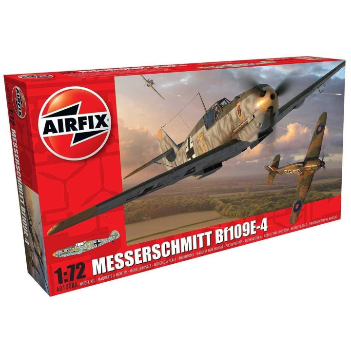 Classic Kit letadlo A01008A - Messerschmitt Bf109E-4 (1:72)