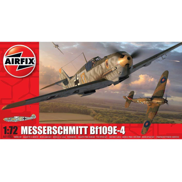 Classic Kit letadlo A01008A - Messerschmitt Bf109E-4 (1:72)