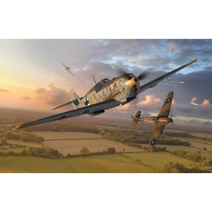 Classic Kit letadlo A01008A - Messerschmitt Bf109E-4 (1:72)