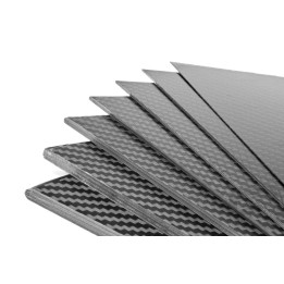 Uhlíková deska 400x250x1,5mm