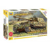 Zacvakávací model tanku. Velikost: 1:72; 11,4 cm. Počet dílků: 98.