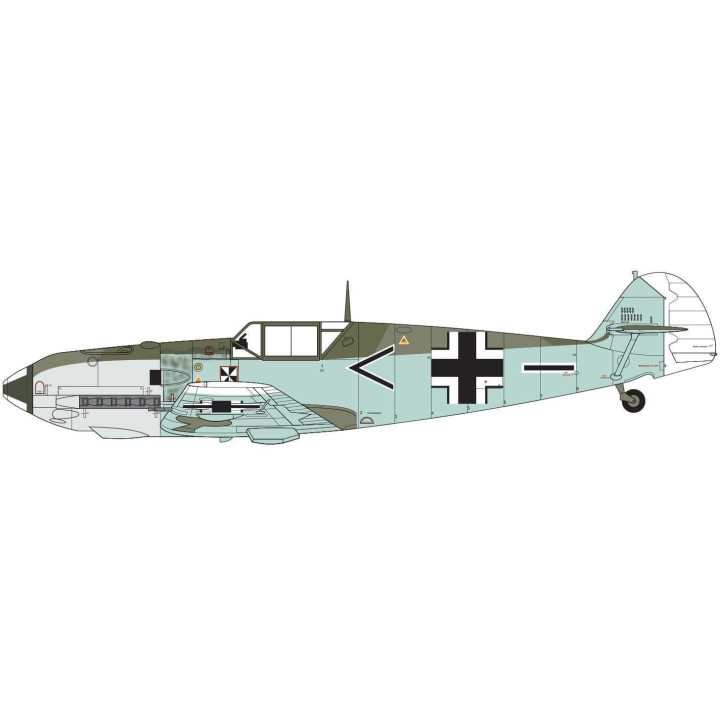 Classic Kit letadlo A05120B - Messerschmitt Bf109E-3/E-4 (1:48)