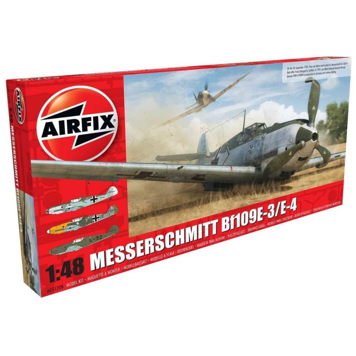 Classic Kit letadlo A05120B - Messerschmitt Bf109E-3/E-4 (1:48)